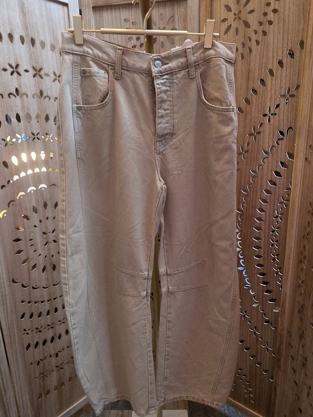 NWT We The Free Good Luck Mid Rise Barrel Jeans - Picture 5 of 14